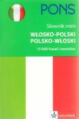 Słownik mini włosko-polski, polsko-włoski PONS