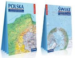 Pakiet: Comfort! map Świat + Polska mapy XXL