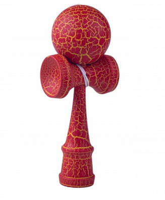 KENDAMA (Czerwono-żółta) - Zabawka zręcznościowa, NORIMPEX