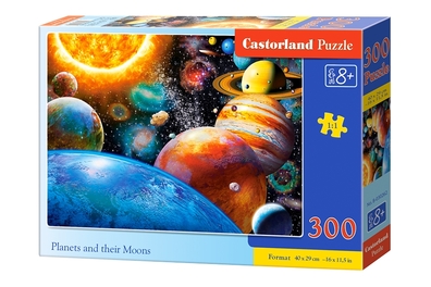 PUZZLE 300 EL - Planets and Their Moons CASTORLAND
