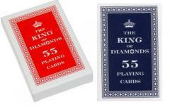 Karty 55 listków - The King of Diamonds TREFL