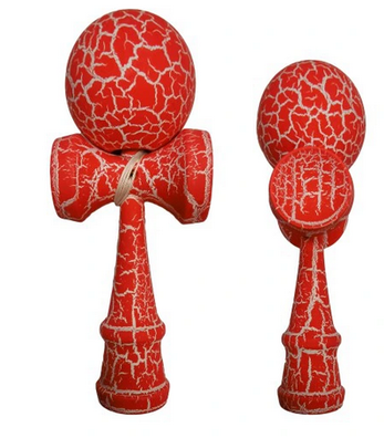 KENDAMA (Czerwono-biała) - Zabawka zręcznościowa, NORIMPEX
