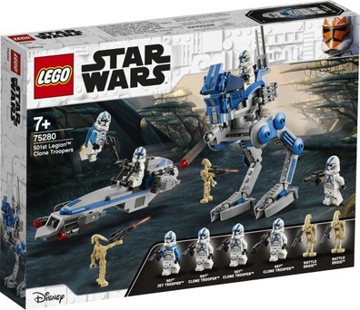 LEGO STAR WARS Żołnierze klony z 501 legionu 75280