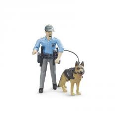 Figurka policjanta z psem