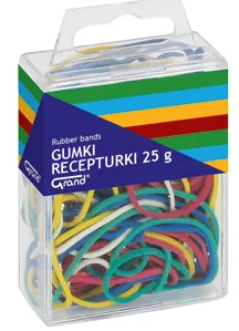 GUMKA RECEPTURKA T4 Mix kolorów 25g - GRAND