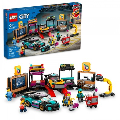 LEGO CITY - Warsztat tuningowania samochodów 60389