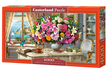 PUZZLE 4000 EL Letnie kwiaty i herbata CASTORLAND (1)