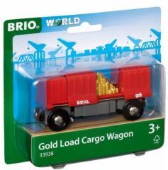 Brio Wagon ze złotem (1)