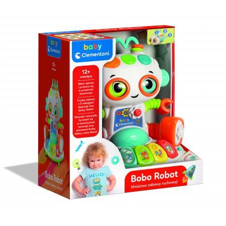BOBO ROBOT - Mnóstwo zabawy ruchowej CLEMENTONI  (1)
