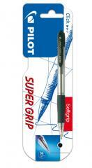 Długopis Super Grip czarny 1.0 PILOT (1)