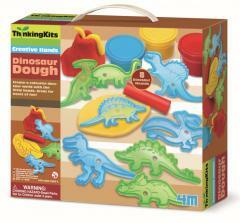 Kolorowe ciasto Dinozaury 4M (1)