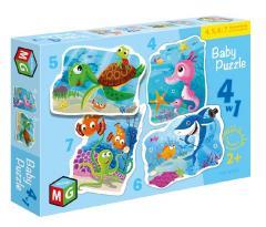 Baby Puzzle 4w1 Pod wodą (1)