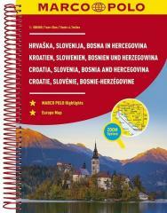 Atlas Chorwacja/Słowenia - 1:300 000 MARCO POLO (1)