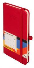 Kalendarz 2021 Memofix A6 Czerwony TDW ANTRA (1)