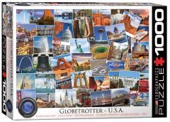Puzzle 1000 Globetrotter, USA (1)