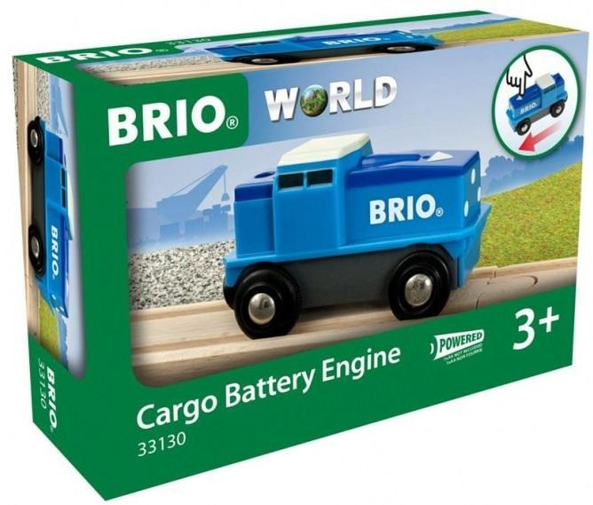 BRIO 33130 - Lokomotywa towarowa na baterie (1)