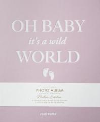 Fotoalbum. Baby It's a Wild World. Różowy (1)