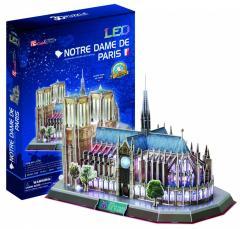 Puzzle 3D Katedra Notre Dame LED (1)