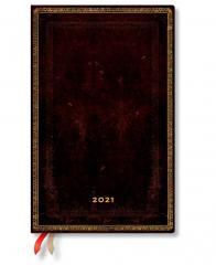 Kalendarz książkowy maxi 2021 12M Black Moroccan (1)