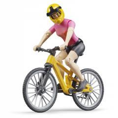 Figurka kolararki z rowerem górskim (1)