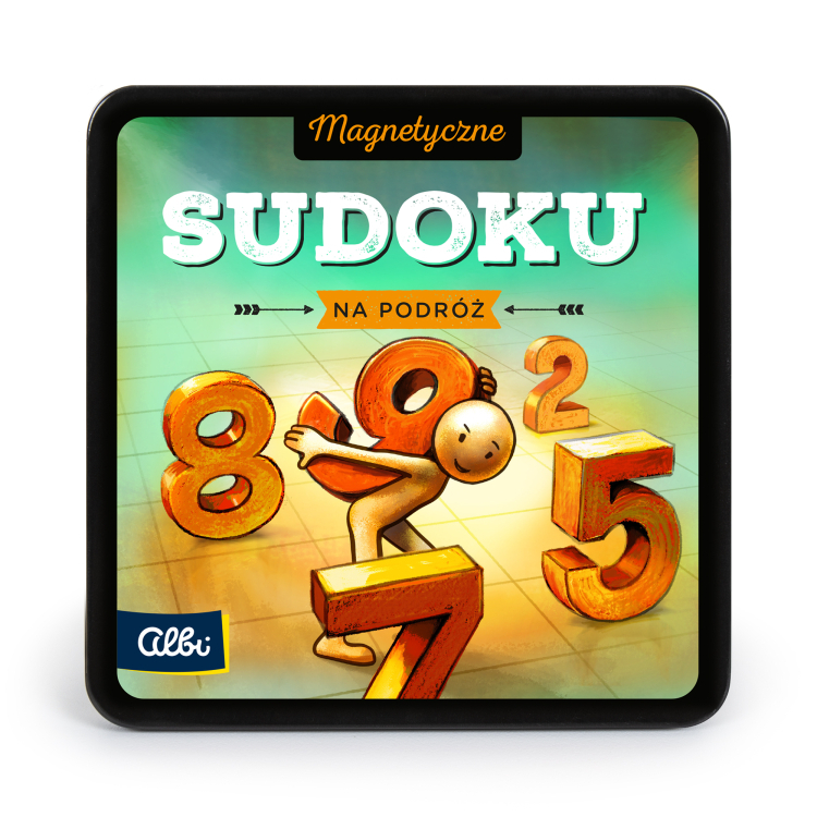 SUDOKU - Magnetyczna gra podróżna ALBI (1)