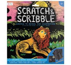 Zdrapywanki Scratch & Scribble Safari (1)