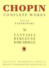 Chopin Complete Works XI Fantazja. Berceuse... (1)