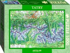 Puzzle 1000 - Tatry mapa turystyczna 1:50 000 (1)