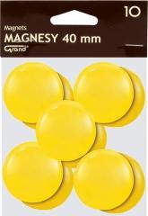 Magnes 40mm żółty 10szt GRAND (1)