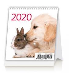 Kalendarz 2020 Biurkowy Mini Przyjaciele HELMA (1)
