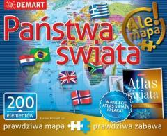 Puzzle: Państwa świata+atlas (1)