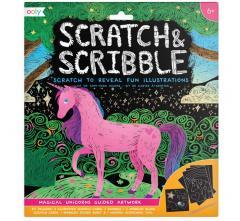 Zdrapywanki Scratch & Scribble Magiczne jednorożce (1)