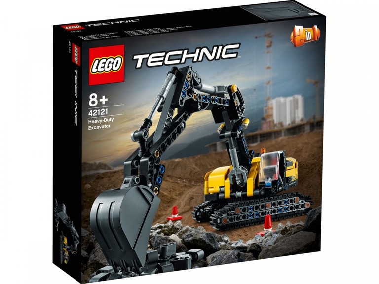 LEGO TECHNIC - Wytrzymała koparka 42121 (1)