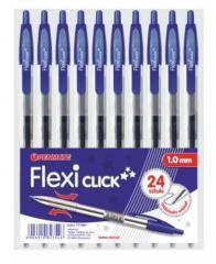 Długopis Flexi Click niebieski (24szt) PENMATE (1)