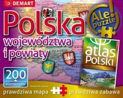 Puzzle: Polska-województwa i powiaty+atlas (1)
