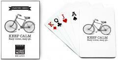 Cycling Karty do gry białe talia 55 kart (1)