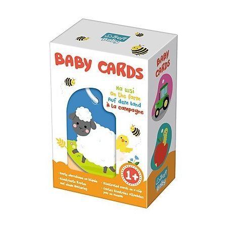 BABY CARDS Na wsi - Karty obrazkowe, TREFL 01619 (1)