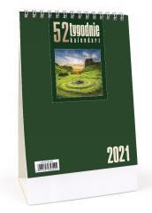 Kalendarz 2021 Biurkowy - 52T zielony CRUX (1)