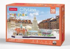 Puzzle 3D Cityline Warszawa (1)