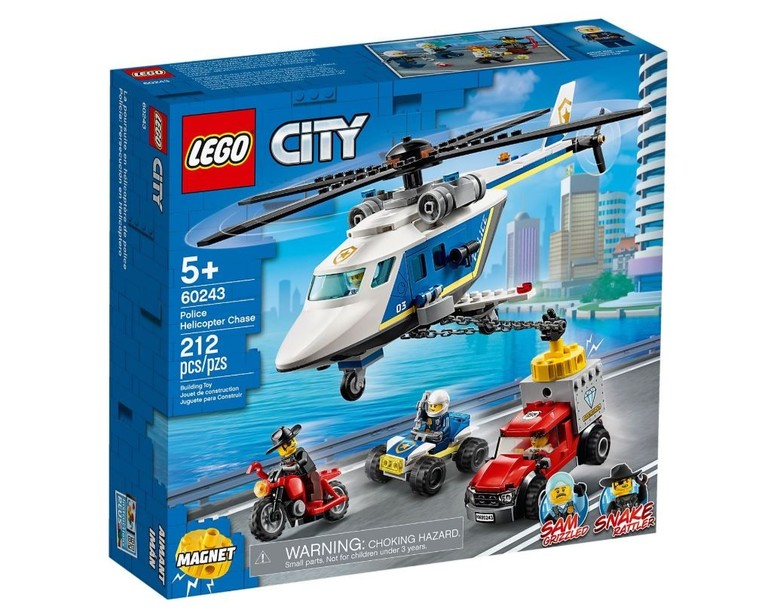 LEGO CITY - Pościg helikopterem policyjnym 60243 (1)