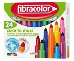 Mazaki Colorito Maxi 24 kolory FIBRACOLOR (1)