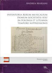 Inventoria Rerum Musicalium Domum Societatis.. (1)