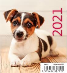 Kalendarz 2021 biurkowy mini Pieski HELMA (1)