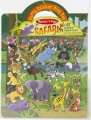 Naklejki wielorazowe wypukłe Safari (1)