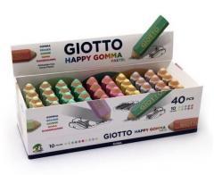 Gumka ołówek Happy Pastel (40szt) GIOTTO (1)