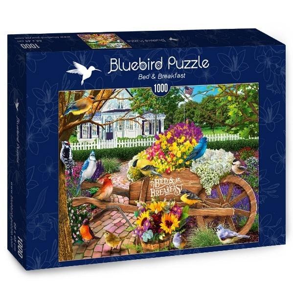 Puzzle 1000 EL Bed and Breakfast BLUEBIRD (1)