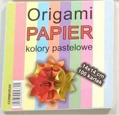 Origami papier 14x14cm pastele (1)