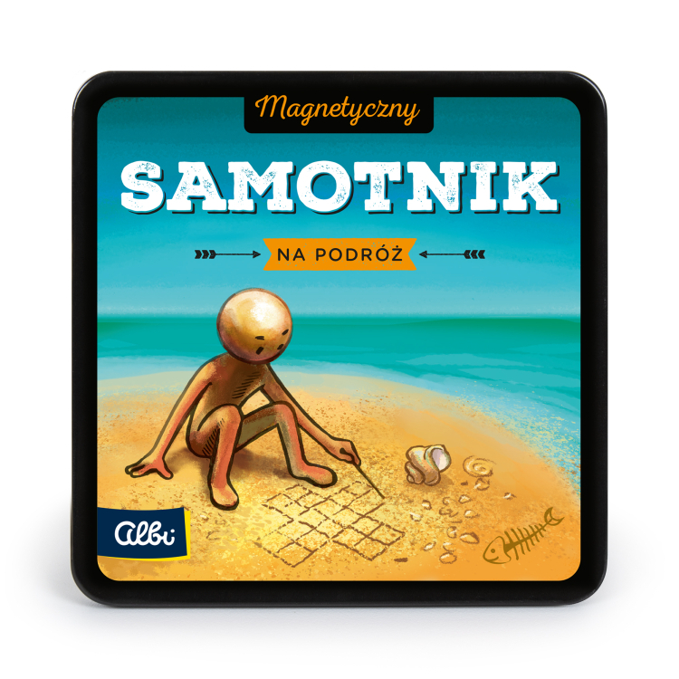 SAMOTNIK  - Magnetyczna gra podróżna ALBI (1)