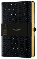 Notatnik 13x21cm linia Castelli Gold Dimonds (1)