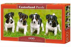 Puzzle 600 Jack Russel terrier puppies CASTOR (1)